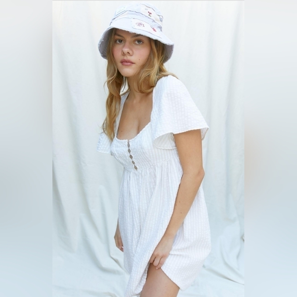 Urban Outfitters Saturday Morning Frock Dress. Sz. S Pick a Boo Back